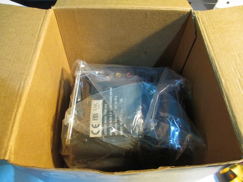 LENOR TVR 550 Mini TV B/N 5.5" + Radio AM/FM - Nuovo in Scatola - Vintage - Foto 3 di 10