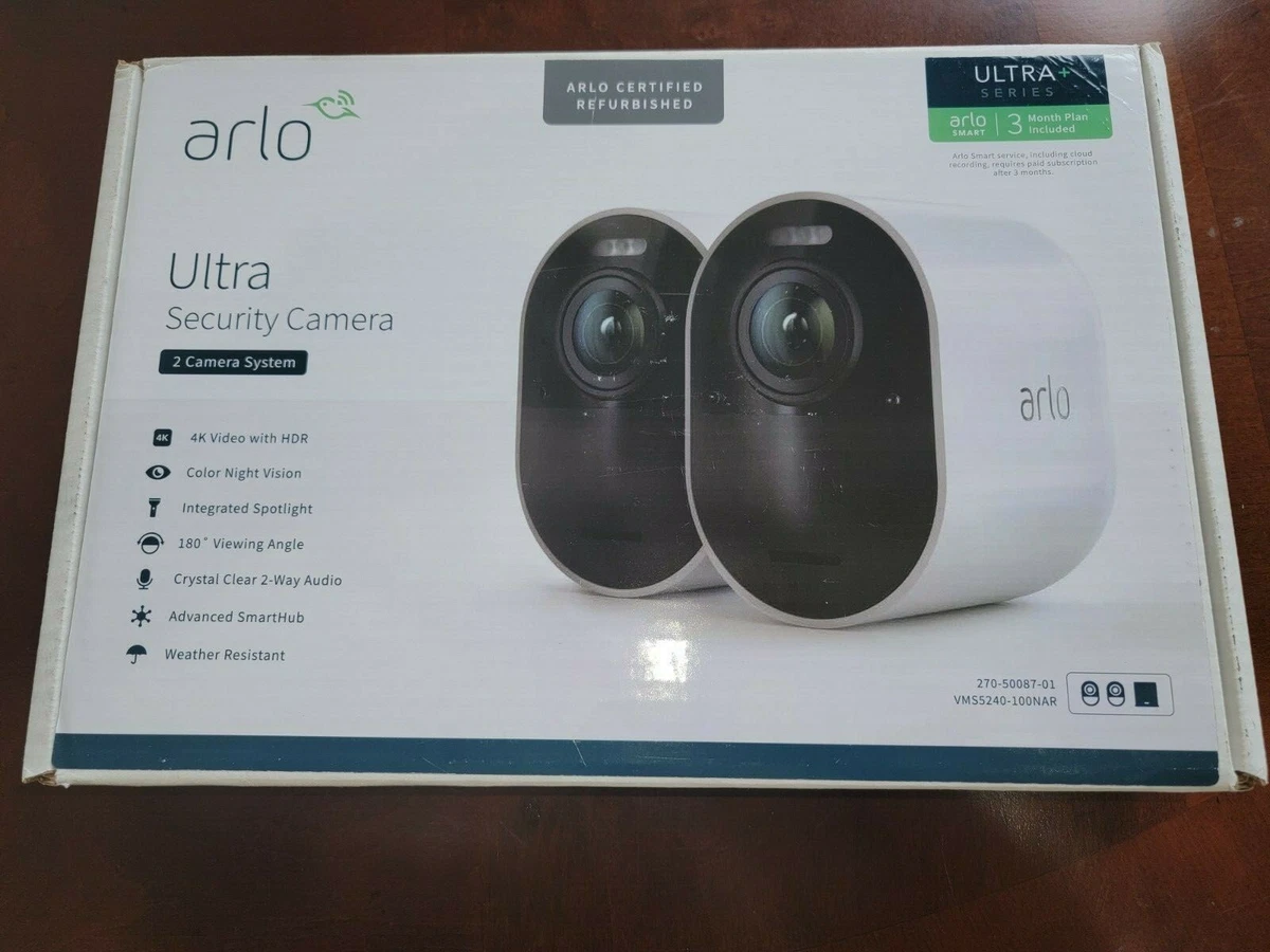 Arlo ultra refurbished 2025