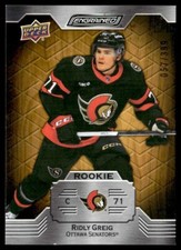 2023-24 Upper Deck Engrained Ridly Greig Rookie 057/399 Ottawa Senators #134