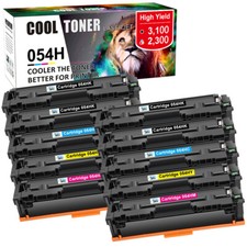 10PK CRG 054H Toner Compatible for Canon 054 imageCLASS MF641cw LBP642Cdw LBP620