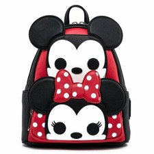 LOUNGEFLY - MICKEY & MINNIE MOUSE COSPLAY MIN BACKPACK -NEW - WDBK1405