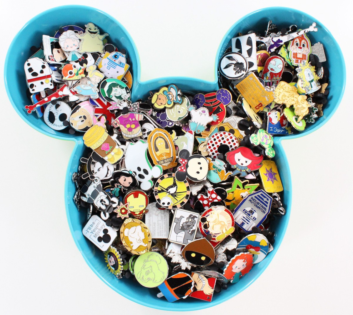 ディズニー　ピンバッジ　まとめ売り　Disney pin Disney Trading Pins - You Pick Size Up to 500 Pins With No