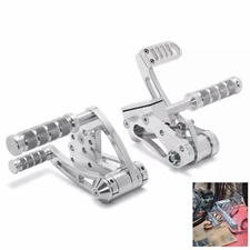 POLISH FORWARD CONTROLS FOR HARLEY SOFTAIL 1984-1999 BIG TWIN 4 SPEED 1958-1979