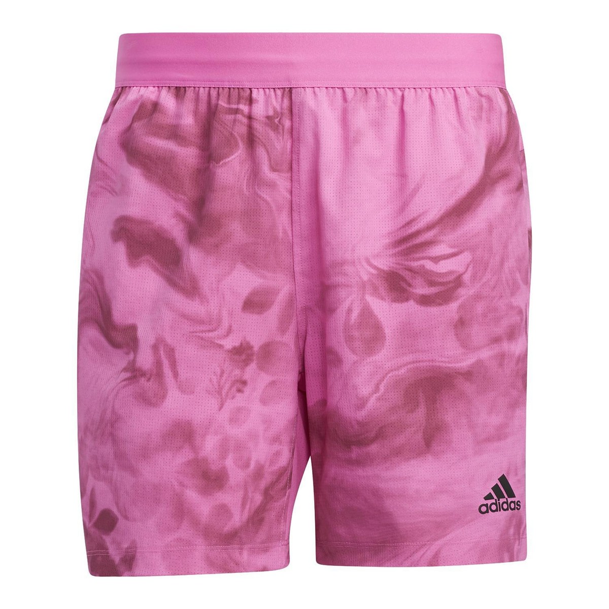 Adidas Pink Colour Shorts Adidas UNISEX UNITE FLORAL SHORTS PINK