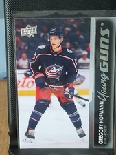 2021-22 Upper Deck Young Guns Gregory Hofmann Rookie Columbus Blue Jackets #486