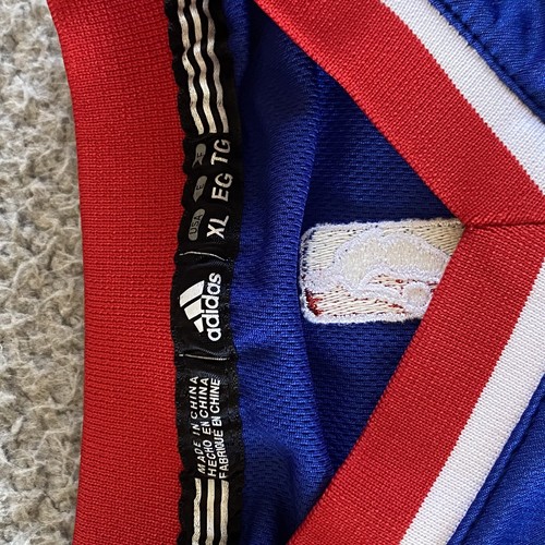 Camiseta Adidas NBA Philadelphia 76ers Michael Carter-Williams Roja Talla Juvenil XL - Imagen 6 de 11