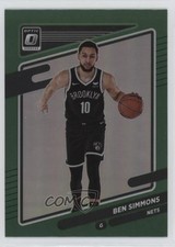 2021-22 Panini Chronicles Donruss Optic Traded Green Ben Simmons #612 1as3