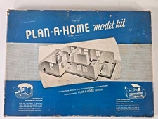 Vintage 1950s Plan A Home Design House Model Kit Dream Home Architecture Kit M5