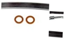 H622749 Rear Driver Side Outer Brake Hydraulic Hose Compatible with Select