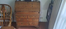 Antique Gentleman's Bureau, English, Writing Desk, Secretaire, Georgian