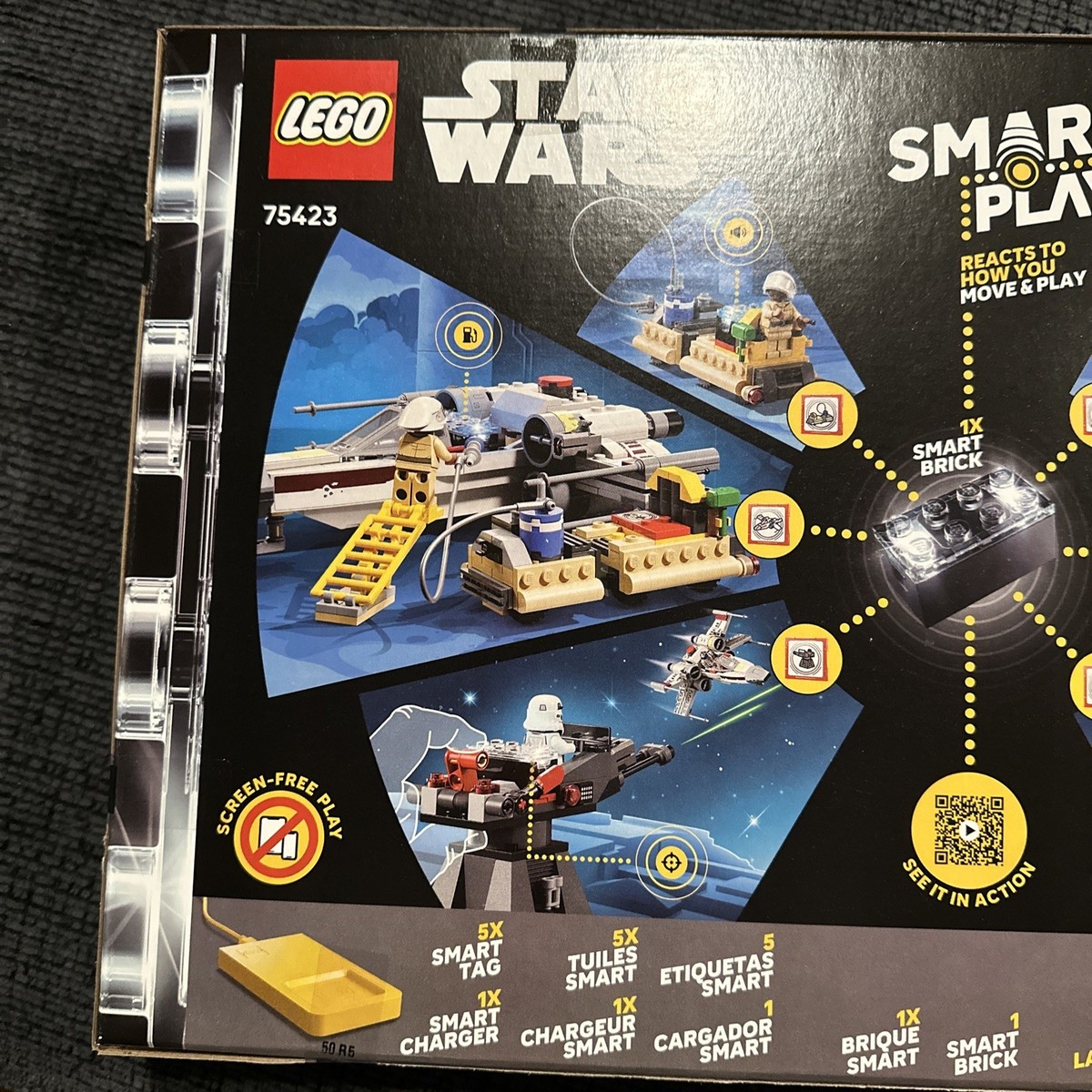 Lego Star Wars #75423 Smart Brick/Smart Play Luke's Red Five X
