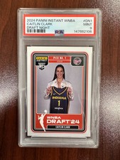 2024 PANINI INSTANT WNBA Caitlin Clark #DN1 Draft Night Rookie RC Fever PSA 9