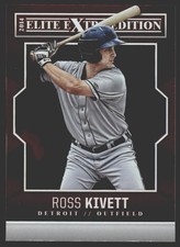 Ross Kivett #42 2014 Panini Elite Extra Edition Detroit Tigers