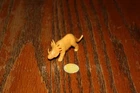 Vintage Winneco (Payton) Beige Styrachosaurus Dinosaur - Marx MPC