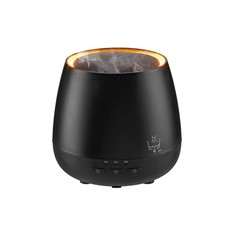 Livarno LUADFK 12 Aroma Diffusore Ultrasuoni con Fiamma e Timer 120ml NERO