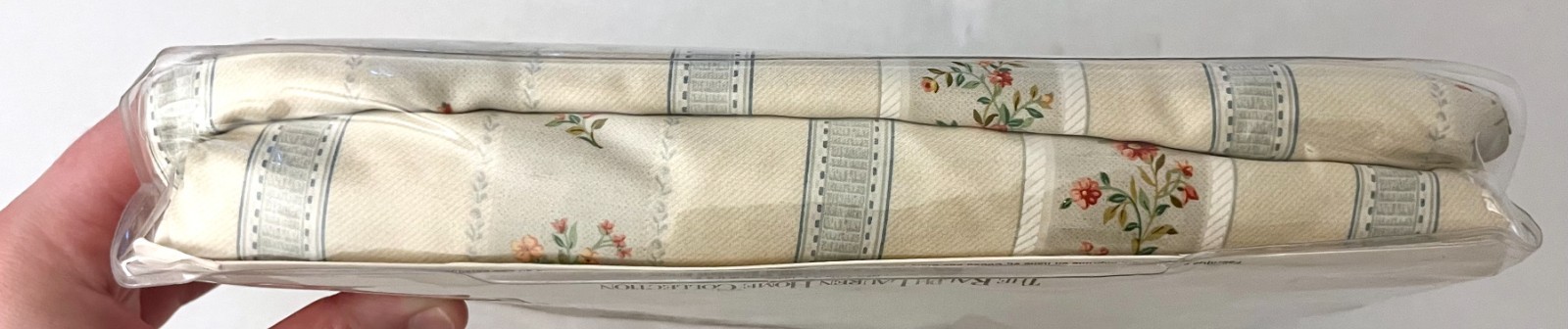 Vintage NIP Ralph Lauren Julianne California King Sateen Fitted Sheet