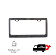 Mercedes Benz License Plate Frame Real Carbon Fiber AMG (Ghost Effect)