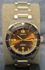 Orvin Field Diver 40 Sunray Brown — OVD7 Miyota 9015 automatic