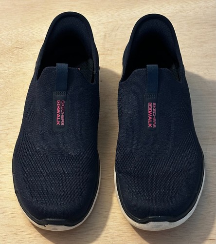Skechers Slip-ins GO WALK 124569 Trainer Women’s Size 8 Navy Blue