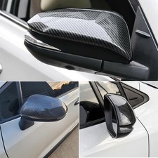For Toyota Corolla 2019~2026 Carbon Fiber Style Side Rearview Mirror Covers Trim