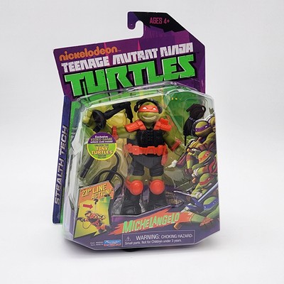 2013 Teenage Mutant Ninja Turtles TMNT 5'' Figure Stealth Tech MICHELANGELO