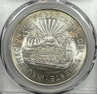 1950-Mo Mexico Southern Railroad Silver  5 Pesos PCGS MS 65 — photo 2