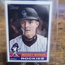 Topps Heritage High Number 2025 Mickey Moniak #565 Colorado Rockies Baseball
