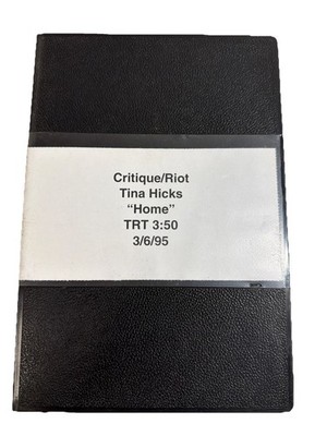 Critique/Riot Tina Hicks  Home  U-Matic
