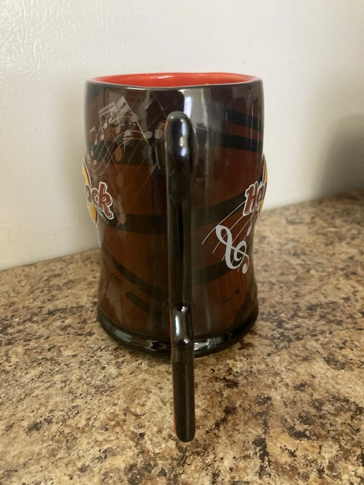 Hard Rock Cafe Venice Ceramic Coffee Tea Beer Mug Guitar Handle - Image 4 of 4