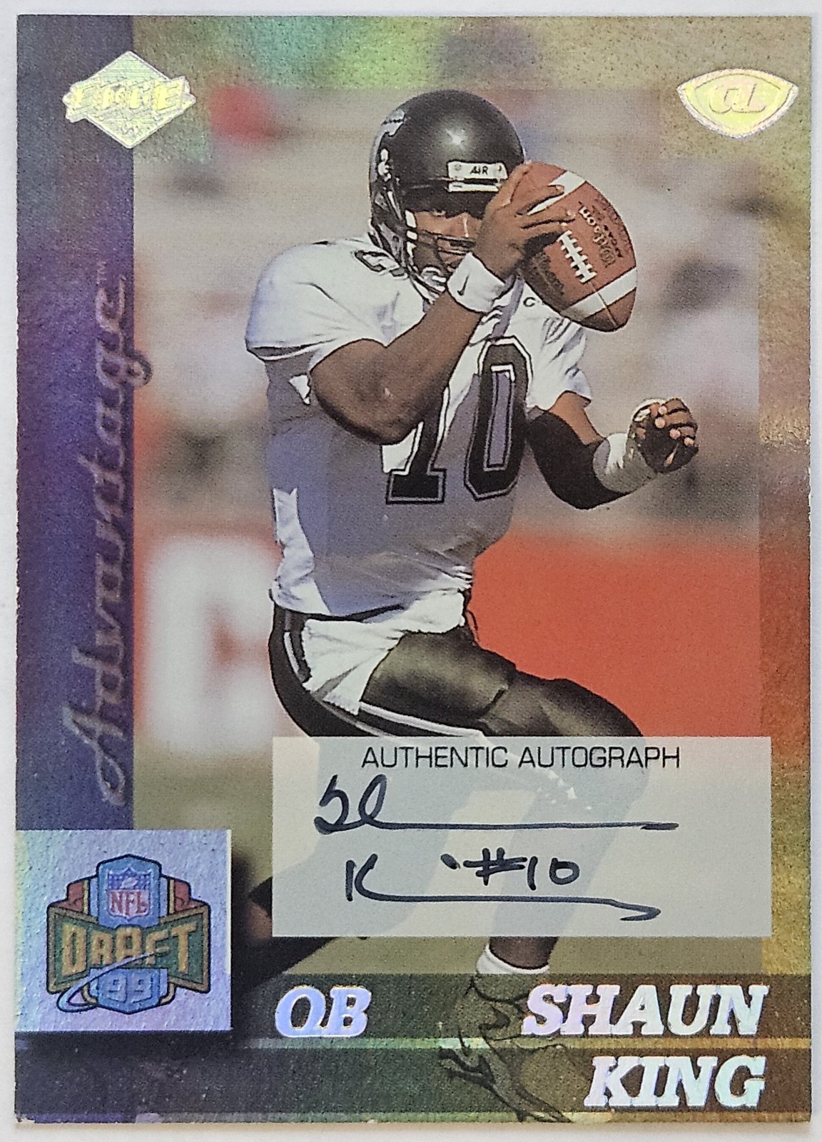 1999 Collector's Edge Advantage - Shaun King #175 Rookie Autographs (AU, RC)