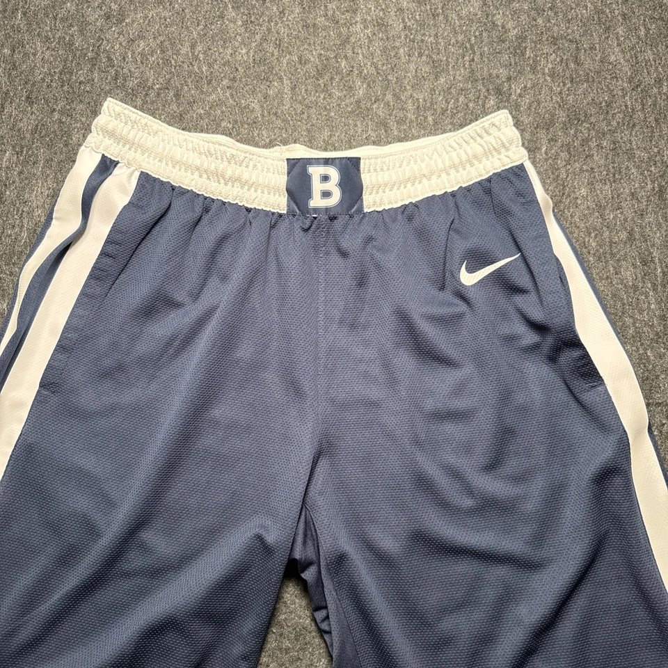 Nike DRI FIT Butler Bulldogs Basketball SHORTS Men Sz XL Blue NCAA Mesh Rare - Image 3 of 4