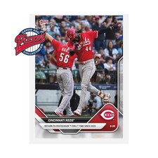 Cincinnati Reds Postseason Berth 2025 MLB Topps NOW Card 792 In Hand
