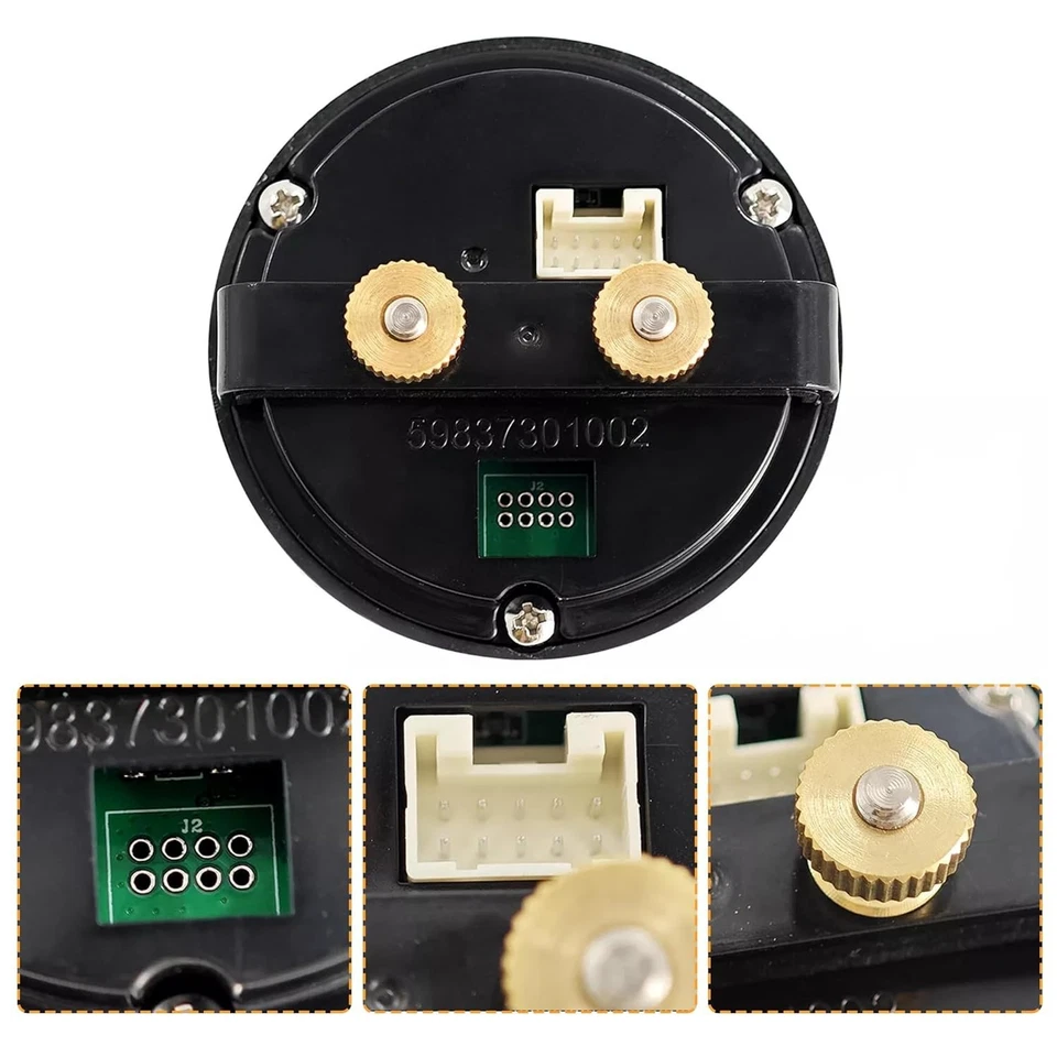 Digital Boost Gauge w/LED Needle Kit -30inHg to 35PSI -1 to 2.5BAR 52mm *NEW* - Image 3 of 4