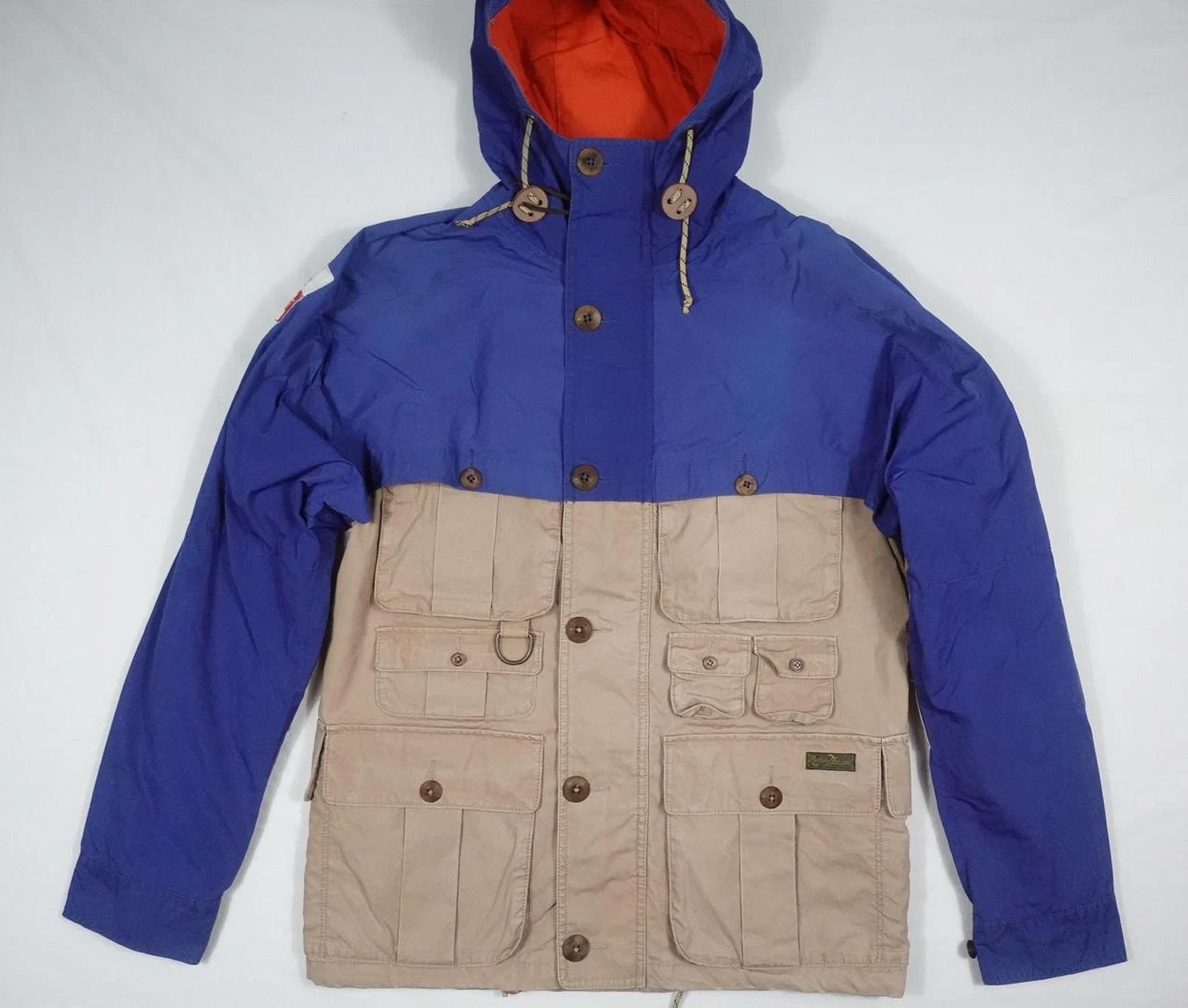 Polo Ralph Lauren Jacket Mountain Expedition Sportsman Utility Fishing RARE XS