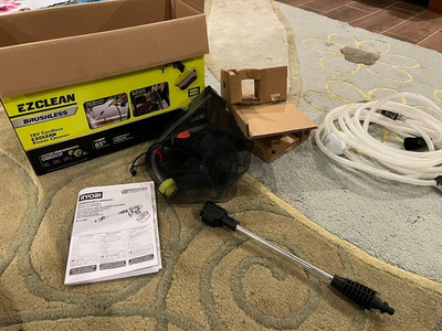 #ad Ryobi 18V RY121850 600PSI Cold Water Pressure Washer Tool Only Open Box $88.00