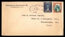 Mayfairstamps Guatemala 1941 à Philadelphie PA USA couverture reçue aax_75103