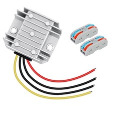 DC 24V to 12V Converter 10A 120W Step Down Voltage Reducer IP68 Transformer