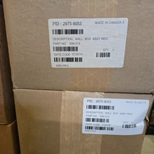 2975-9053 SIMPLEX WALL BOX ASSEMBLY RED