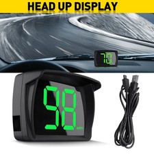 1x For ALL Car HUD Head Up Display MPH/KM/h Speed Limit Warning Projector M1