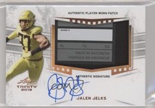2019 Leaf Trinity Patch Auto Jalen Jelks #PA-JJ1 Patch Auto 1f1