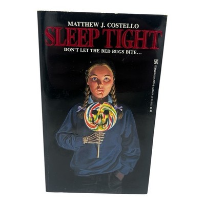 Sleep Tight by Matthew J. Costello  1st Ed. 1987 Zebra Books Horror PB *MINTY*