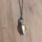 Vintage Gold Tone Pendant Necklace — photo 2