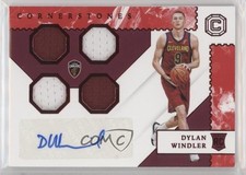 2019 Panini Chronicles Rookie Cornerstones Red Obsidian Dylan Windler Auto 0cw7