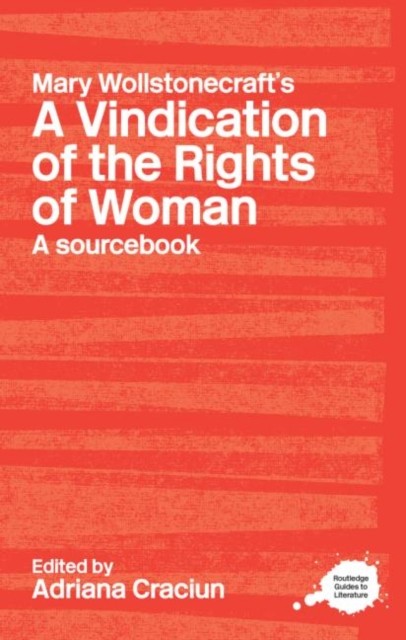 Mary Wollstonecrafts A Vindication of the Rights  by Adriana Craciun PAPERBACK