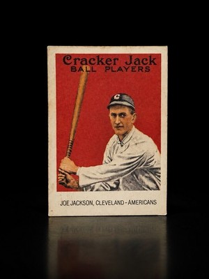 Joe Jackson #2 Cleveland American Cracker Jack Ball Players Mini MLB 1993