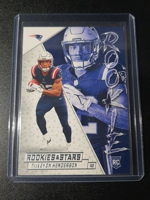 TreVeyon Henderson - Rookies & Stars 2025 - Patriots - Rookie Exclusive - RC