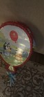 Bluey & Bingo Balloon-Shaped Piñata Red Fringe Multicolor Birthday Party — photo 2