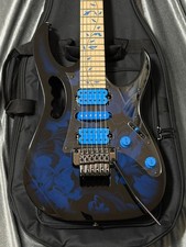 Ibanez JEM77P-BFP Steve Vai Signature Electric Guitar 2022 Blue Floral Pattern