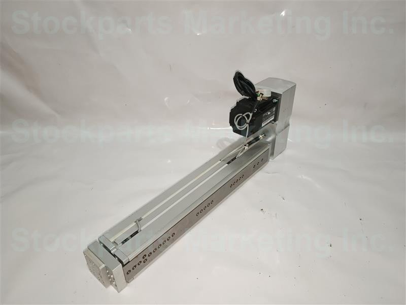 FESTO EGSL-BS-55-250-12.7P CYLINDER w/ EMMB-AS-60-02-S30S SERVO MOTOR