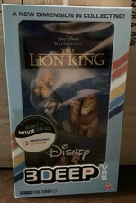 THE LION KING culturefly 3Deep VHS Collectible Disney  3D Art Display